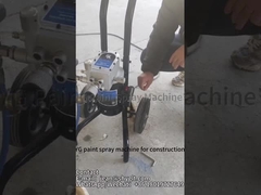Tipo de bomba de diafragma Máquina de pulverização de tinta sem ar para casa Motor elétrico 220V 1,3KW